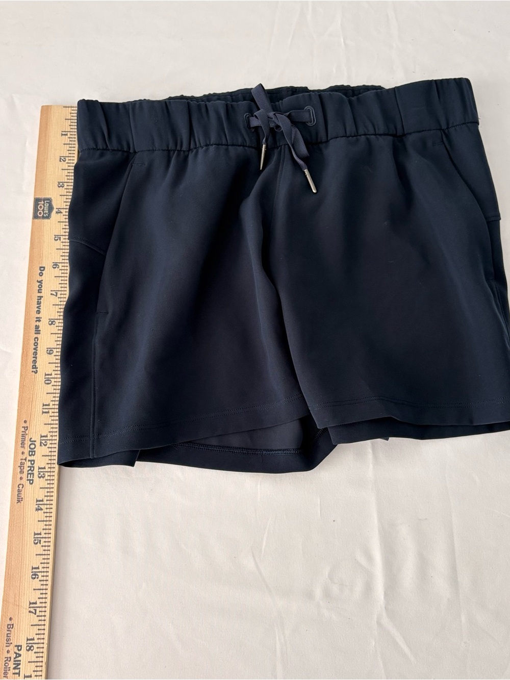 Lululemon Stroll At Sundown Short 3" Lot Of 3 Size 6 Black Navy Grey Sage - Picture 3 of 16